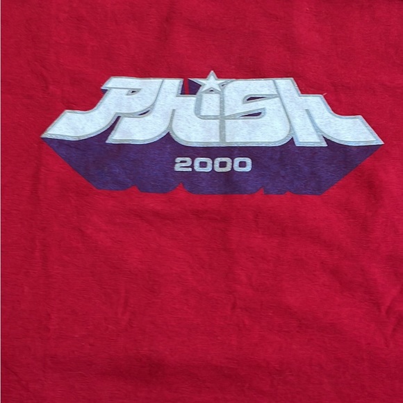 ⭕️Vintage Phish Red T-shirt size medium. Phish 2000 - Picture 3 of 6